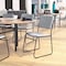 Flash Furniture 500 lb. Capacity High Density Gray Fabric Chair XU-8700-GY-B-30-GG - alternate 1